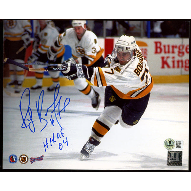 Ray Bourque Autographed 8x10 Color Photo