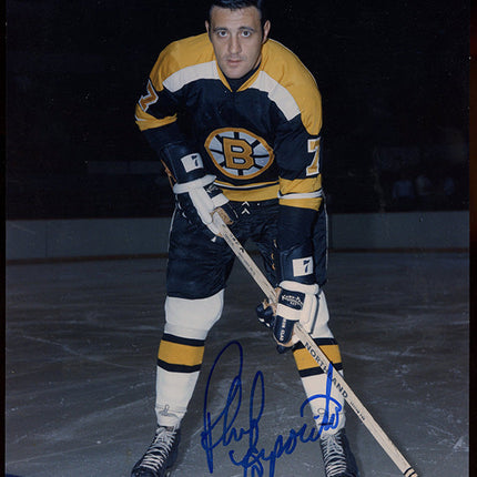 Phil Esposito Autographed 8x10 color photo