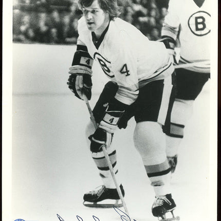 Bobby Orr 8x10 B/W autographed Photo