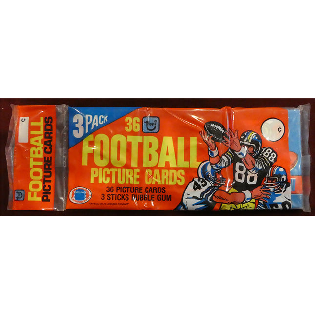 1980 Topps Football Supermarket  Rack Pack
