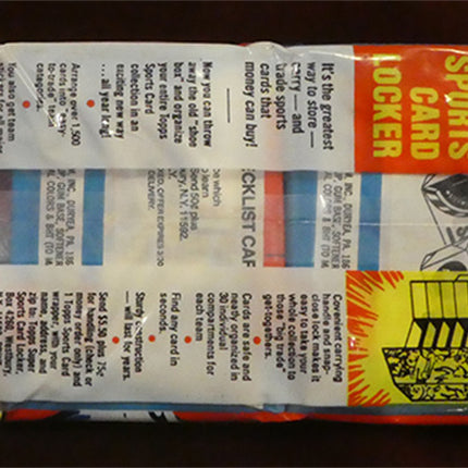 1980 Topps Football Supermarket  Rack Pack