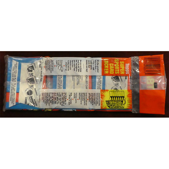 1980 Topps Football Supermarket  Rack Pack