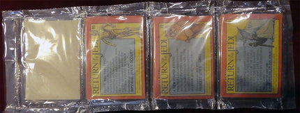 1983 Topps Return of the Jedi Unopened Rack Pack. This is a factory sealed rack pack of 45 cards. Clean unopened and unsearched.
