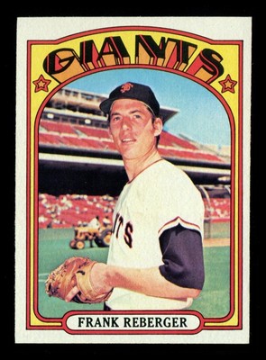 1972 Topps Baseball #548 Frank Reberger NM++ c02793