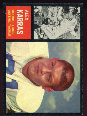 1962 Topps Football #58 Alex Karras EX++ c03249