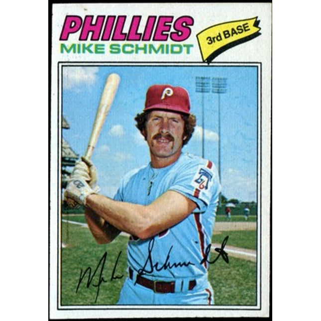 1977 Topps Baseball #140 Mike Schmidt NM+ C02392